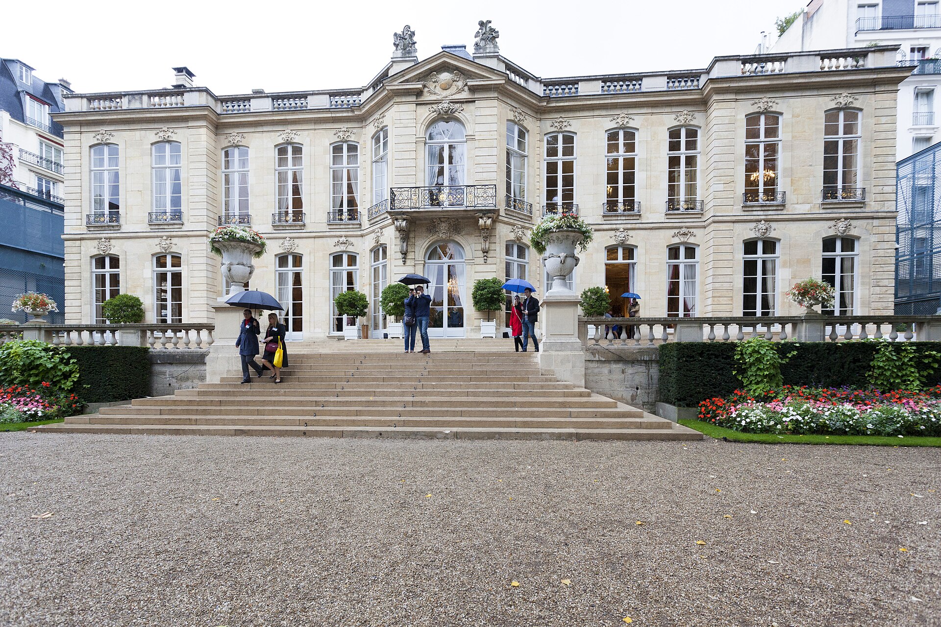 L’hôtel de Matignon, résidence de la Première ministre.